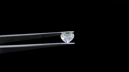 Haute qualité Moissanite Vvs pierre précieuse coeur Moissanite Provence gemmes pierre de diamant Moissanite pour la fabrication de bijoux fins