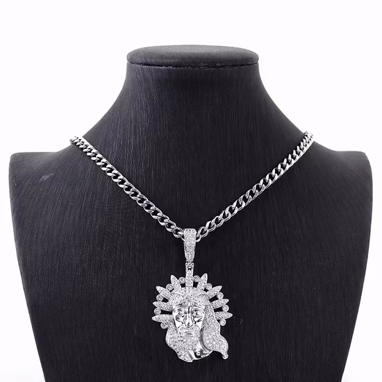 Hip Hop Rectangle Personnalisé Moissanite Diamant Pendentif avec Couleurs Vvs Rond Moissanite Diamant Fine Jewelry